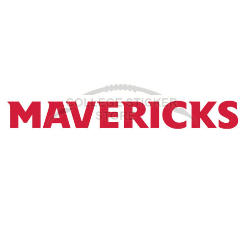 Personal Nebraska Omaha Mavericks Iron-on Transfers (Wall Stickers)NO.5395